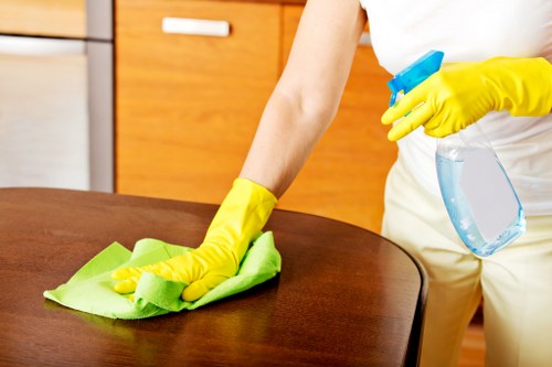 Inspection step during a carpet cleaning complaint review